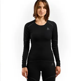 Odlo Thermounterwäsche Damen Active X-Warm I Langarm Thermoshirt I Warme Skiunterwäsche