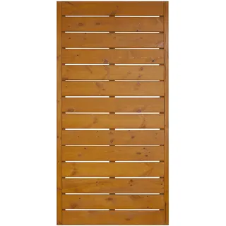 Sichtschutzzaun Element Faro 180 cm x 90 cm pinie lackiert