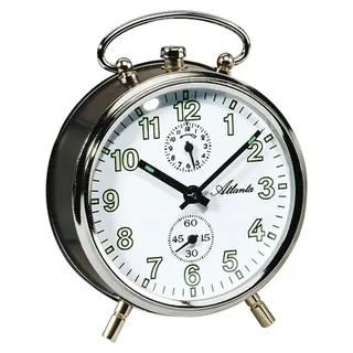 Mechanischer Wecker Atlanta - 1065-4 - Weiß