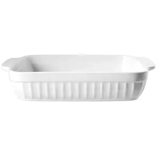 Keramik-Pirofila Quadrat Weiß cm 29x27