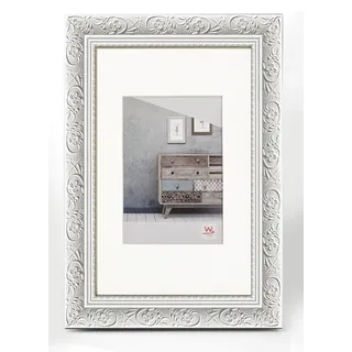 walther design Bilderrahmen Barock Weiß 50x70 cm 2er Set