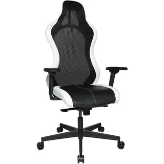 Topstar Bürostuhl Gamingstuhl Sitness RS Sport Plus Continental Kunstleder inkl. Armlehnen weiß/schwarz