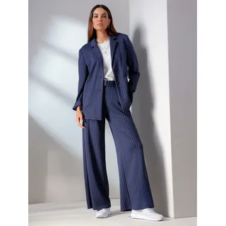 heine Jerseyblazer "Jersey-Blazer", marine, ecru nadelstreifen