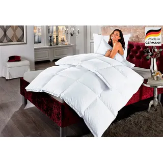 OTTO home Home »Köniz, Bettdecke 135x200 cm, 155x220 cm und weitere Größen« extrawarm Füllung: 60Daunen40Federn 1 Stk. tlg. Bettdecken, Sommer, Winter, Decke ist Made in Green zertifiziert,