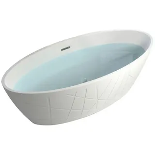 SANOTECHNIK freistehende Badewanne 78 x 180 x 58 cm (Manhatten)