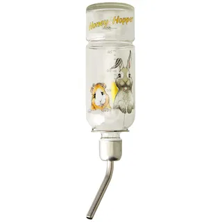 Trixie Honey & Hopper Kleintiertränke Glas 250ml (Nager), Leine