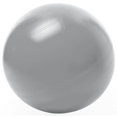 TOGU Gymnastikball Sitzball ABS (Berstsicher), 45 cm, silber