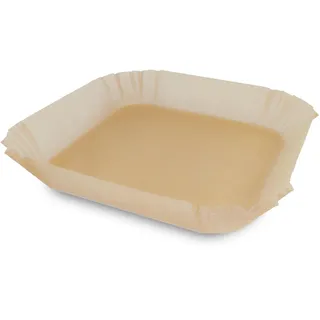 Guardini, Set mit 50 quadratischen Förmchen, 20 x 20 cm, ideal für Luftfritteuse, Antihaft-Papier, Einweg, Linie Air Fryer