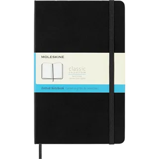 Moleskine Notizbuch A5 Punktraster schwarz