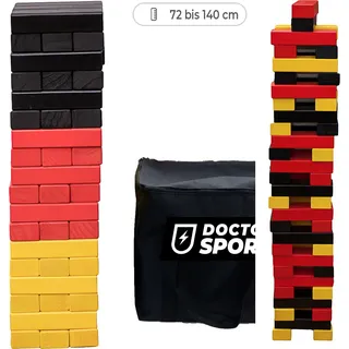 Deutschland 3 Farben Stapelturm bis 140 cm hoch in einer Trage Tasche – Qualitat und Klasse – ECO India