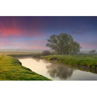 Papermoon "Fluss in Landschaft",