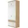 Drehtürenschrank Bremen 91 x 199 x 58 cm Weiß
