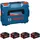 EXPERT 18V System Hochleistungsakku-Set: 4x EXBA 18V-55, L-BOXX 136