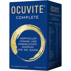 Bild Ocuvite Complete 12 mg Lutein Kapseln 60 St.