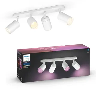 Philips Hue Fugato 4-er Spots 5.7W - weiß