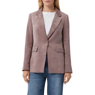 Comma Taillierter Cordblazer