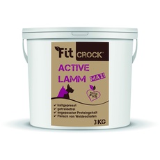 Bild Fit-Crock Hundefutter trocken Active Lamm Maxi 3 kg, getreidefrei
