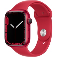 Bild von Watch Series 7 GPS 45 mm  Aluminiumgehäuse (product)red, Sportarmband (product)red