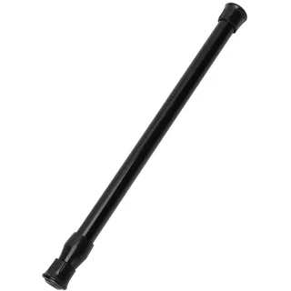 Hipivida Gardinenstange Ohne Bohren, 40-70cm Teleskopstange Vorhang Verstellbare Gardinenstange Vorhangstange Klemmstange Duschvorhangstange Vorhangstange Schwarz (40-70 cm)