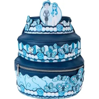 Loungefly Corpse Bride Hochzeitstorte Rucksack Blau