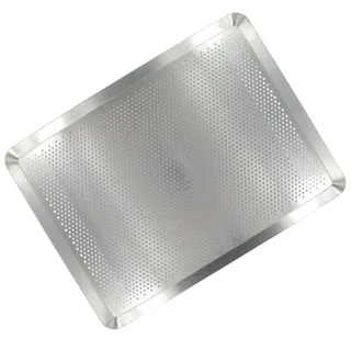 Zenker 1540350 Backblech perforiert Aluminium Backblech Backblech Backblech Lochblech Aluminium grau 40 x 30 x 1,5 cm