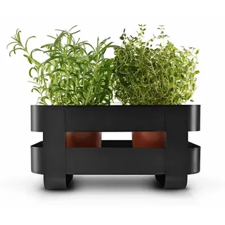 Eva Solo Selbstbewässerung Herb Organiser, Matte, Filzmatte, Kapillarmatte, Kunststoff, Black, 31 cm, 568190 - Schwarz