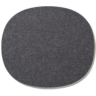 Hey-Sign Sitzauflage Eames Side Chair grau, Designer Bernadette Ehmanns, 0.5x35x31 cm