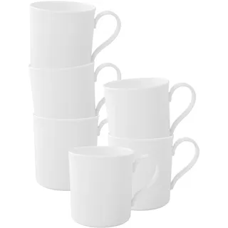 Villeroy & Boch Kaffeetasse 0,17 l Weiß 6 St.