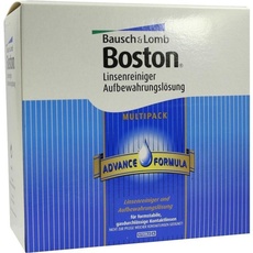 Bild von Boston Advance Aufbewahrungslösung 3 x 120 ml + Reiniger 3 x 30 ml Multipack