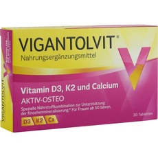 Bild Vitamin D3, K2 und Calcium Tabletten 30 St.