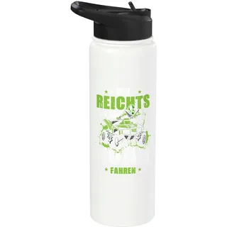 Mir reichts ich geh Quad fahren Offroad ATV Stainless Steel Insulated Water Bottle