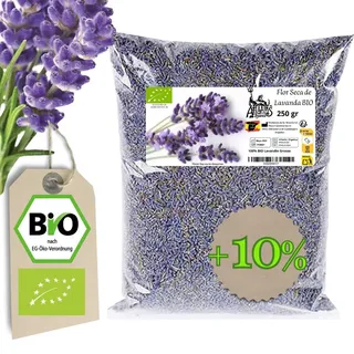 Natürlicher getrockneter Lavendel, getrocknete Blume, Lavandin Grosso, natürliche Lavendelblüte für Lufterfrischer, ätherisches Öl, Seifen, Kosmetik, Kerzen usw. @Atlantis Organica (250g)