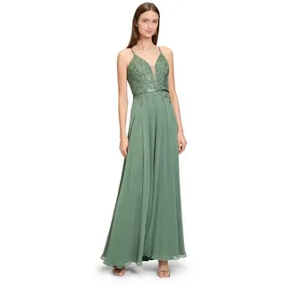 Vera Mont Abendkleid mit Stickerei Grün 36