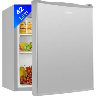 Bomann KB 7346 Kühlschrank 42 l 51 cm hoch Silber