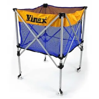 Leichter klappbarer Servierwagen aus Aluminium, 88 cm hoch, 60x60 cm