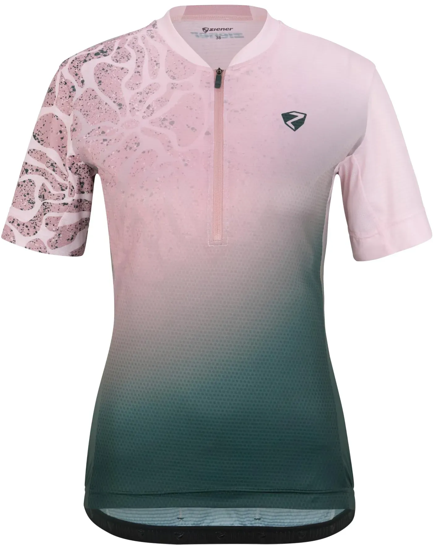 Ziener NARIUS Fietsshirt voor heren, mountainbike, racefiets, ademend