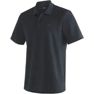 Maier Sports Ulrich Kurzarm-poloshirt - Black - 3XL