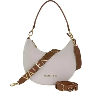 Valentino Alexia Hobo Bag Kunstleder Bianco/Cuoio