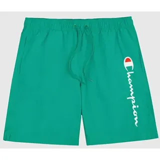 Badeshorts CHAMPION "Icons Beachshort Long", Herren, Gr. XXXL (56), N-Gr, gfd, Obermaterial: 100% Polyamid, Badehosen Badeshorts, für sportliche Aktivitäten, leichtes Polyamid, Polyester-Einsatz
