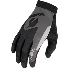 O'NEAL | Fahrrad- & Motocross-Handschuhe | MX MTB DH FR Downhill Freeride | Unser leichtester & bequemster Handschuh, Nanofront®- Handpartie | AMX Glove | Erwachsene | Schwarz Grau | Größe XL