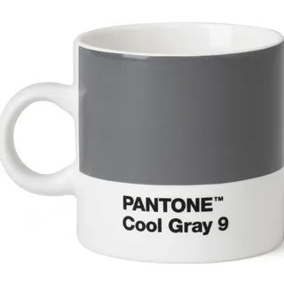 Pantone Espressotasse, Porzellan, Cool Gray 9, 6.1 x 6.1 x 8.2 cm
