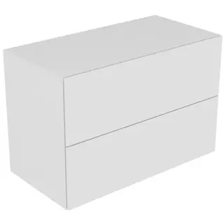 Keuco KE Sideboard, Edition 11 31325, 2 Frt-auszüge, weiß/weiß 31325380000,