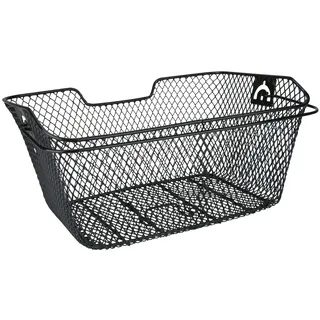 Fischer Fahrradkorb engmaschig schwarz