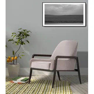 Home affaire Sessel »Braga« wahlweise mit Gestell aus Eiche in dunkel oder Buchenholz in hell, rosa