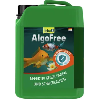 Tetra Pond AlgoFree Schwebealgen- und Fadenalgenvernichter, bekämpft langfristig grünes Wasser im Gartenteich, 3 L