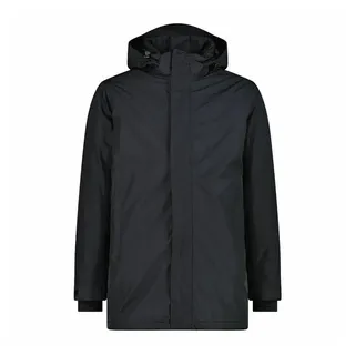 CMP Herren Zip Hoodie Parka (Größe XL, schwarz)