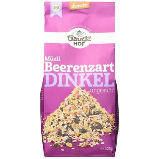 Bauckhof Dinkel Müzli Beerenzart ungesüßt, 425 g