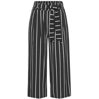 LASCANA Culotte, Damen schwarz-weiß-gestreift Gr.34