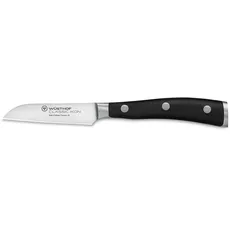 WÜSTHOF Classic Ikon, Klingenlänge: 8cm, schwarz, Gemüsemesser, 60-1040333208