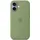 iPhone 17 Silikon Case mit MagSafe hellmoosgrün